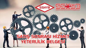 Satış Sonrası Hizmetleri Yeterlilik Belgesi